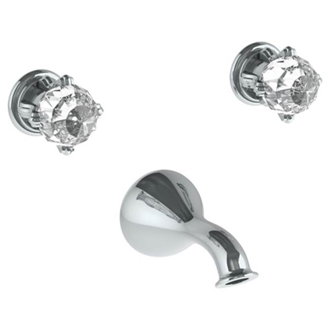 Watermark 201-5-R2 La Fleur Wall Mounted 3 Hole Bath Set