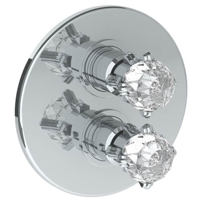 Watermark 201-T20-R2 La Fleur Wall Mounted Thermostatic Shower Trim With Built-In Control 7-1/2"