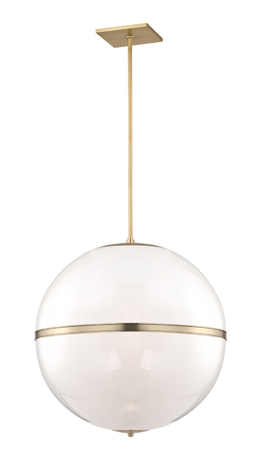 Crystorama 2030-AG Brian Patrick Flynn for Crystorama Truax 4 Light Chandelier - Aged Brass