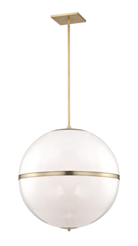 Crystorama 2030-AG Brian Patrick Flynn for Crystorama Truax 4 Light Chandelier - Aged Brass