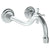Watermark 206-1.2L-S1 Paris Wall Mounted 2 Hole Lavatory Set With 11" CTC  Spout