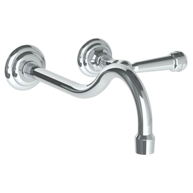 Watermark 206-1.2L-S2 Paris Wall Mounted 2 Hole Lavatory Set With 11" CTC  Spout