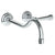 Watermark 206-1.2L-S2 Paris Wall Mounted 2 Hole Lavatory Set With 11" CTC  Spout