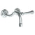 Watermark 206-1.2M-S2 Paris Wall Mounted 2 Hole Lavatory Set With 8 3/8" CTC  Spout