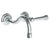 Watermark 206-1.2M-S2 Paris Wall Mounted 2 Hole Lavatory Set With 8 3/8" CTC  Spout