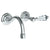 Watermark 206-1.2S-SWA Paris Wall Mounted 2 Hole Lavatory Set With 6 1/2" CTC  Spout - Parent