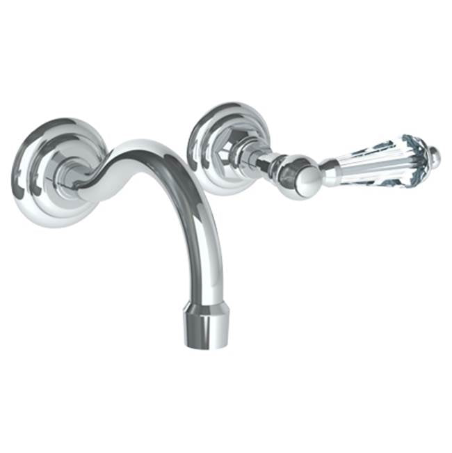 Watermark 206-1.2S-SWA Paris Wall Mounted 2 Hole Lavatory Set With 6 1/2" CTC  Spout