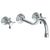 Watermark 206-2.2L-S1 Paris Wall Mounted 3 Hole Lavatory Set With 10 5/8" CTC  Spout