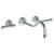 Watermark 206-2.2L-S1A Paris Wall Mounted 3 Hole Lavatory Set With 10 5/8" CTC  Spout
