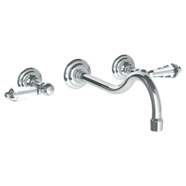 Watermark 206-2.2L-SWA Paris Wall Mounted 3 Hole Lavatory Set With 10 5/8" CTC  Spout - Parent