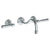 Watermark 206-2.2M-S1A Paris Wall Mounted 3 Hole Lavatory Set With 8 3/8" CTC  Spout