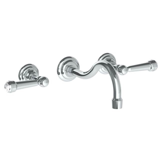 Watermark 206-2.2M-S2 Paris Wall Mounted 3 Hole Lavatory Set With 8 3/8" CTC  Spout - Parent