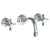 Watermark 206-2.2S-S1 Paris Wall Mounted 3 Hole Lavatory Set With 6 1/2" CTC  Spout - Parent