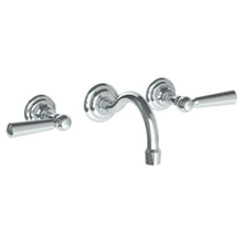 Load image into Gallery viewer, Watermark 206-2.2S-S1A Paris Wall Mounted 3 Hole Lavatory Set With 6 1/2&quot; CTC  Spout