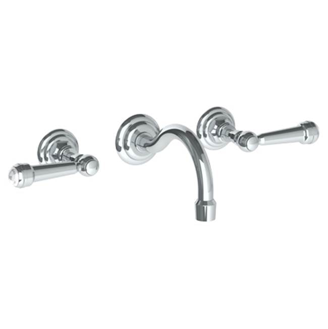 Watermark 206-2.2S-S2 Paris Wall Mounted 3 Hole Lavatory Set With 6 1/2" CTC  Spout - Parent