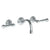 Watermark 206-2.2S-S2 Paris Wall Mounted 3 Hole Lavatory Set With 6 1/2" CTC  Spout - Parent