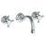 Watermark 206-2.2S-V Paris Wall Mounted 3 Hole Lavatory Set With 6 1/2" CTC  Spout