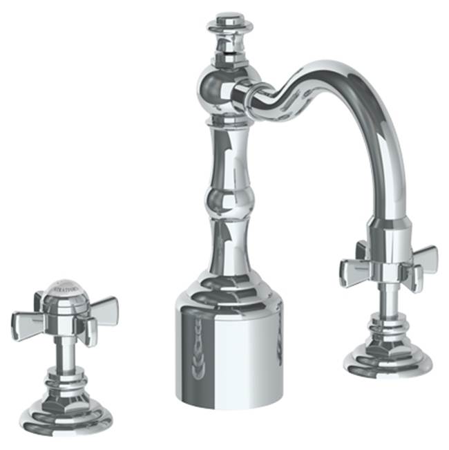 Watermark 206-2X-S1 Paris Deck Mounted 3 Hole Extended Lavatory Set