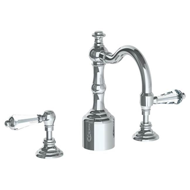 Watermark 206-2X-SWA Paris Deck Mounted 3 Hole Extended Lavatory Set