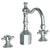 Watermark 206-2X-V Paris Deck Mounted 3 Hole Extended Lavatory Set
