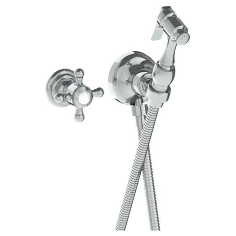 Watermark 206-4.4-V Paris Wall Mounted Bidet Spray Set & Progressive Mixer With 49" Hose
