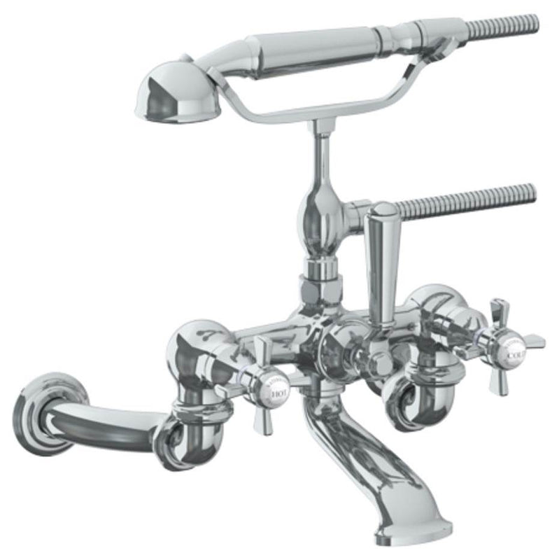 Watermark 206-5.2-S1 Paris Wall Mounted Exposed Bath Set With Hand Shower