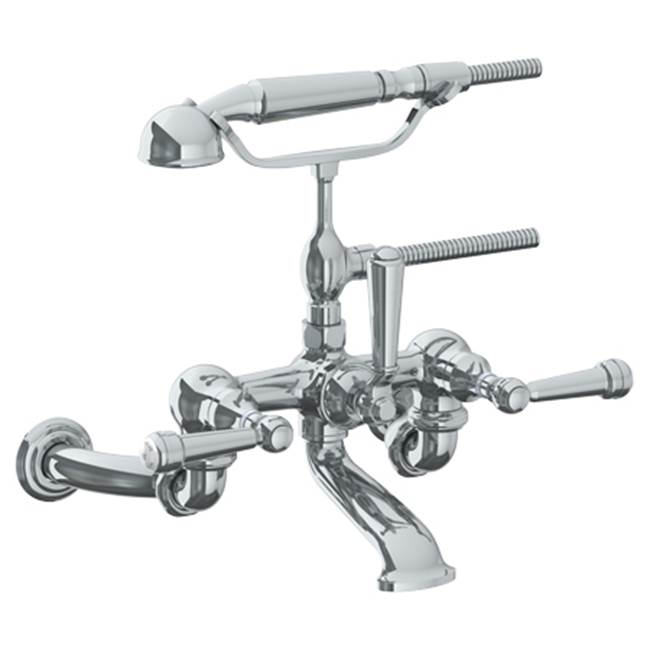 Watermark 206-5.2-S2 Paris Wall Mounted Exposed Bath Set With Hand Shower