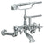 Watermark 206-5.2-V Paris Wall Mounted Exposed Bath Set With Hand Shower