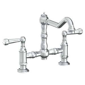 Watermark 206-7.5-S2 Paris Deck Mounted Bridge Kitchen Faucet