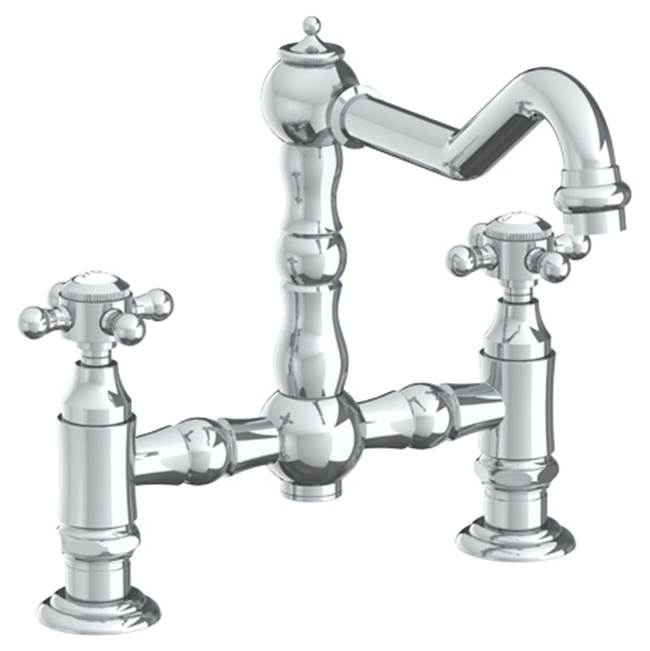 Watermark 206-7.5-V Paris Deck Mounted Bridge Kitchen Faucet