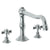 Watermark 206-8-S1 Paris Deck Mounted 3 Hole Bath Set
