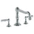 Watermark 206-8-S1A Paris Deck Mounted 3 Hole Bath Set