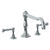 Watermark 206-8-S2 Paris Deck Mounted 3 Hole Bath Set