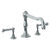Watermark 206-8-S2 Paris Deck Mounted 3 Hole Bath Set