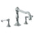 Watermark 206-8-SWA Paris Deck Mounted 3 Hole Bath Set - Parent