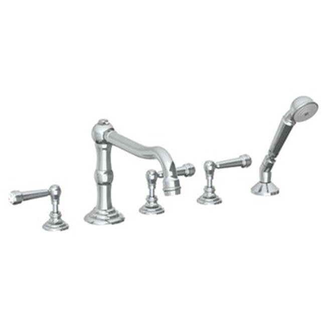 Watermark 206-8.1-S2 Paris Deck Mounted 5 Hole Bath Set