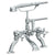 Watermark 206-8.2-V Paris Deck Mounted Exposed Bath Set With Hand Shower