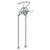 Watermark 206-8.3-SWA Paris Floor Standing Bath Set With Hand Shower