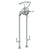 Watermark 206-8.3STP-S1A Paris Floor Standing Bath Set With Hand Shower & Shut-Off Valves - Parent