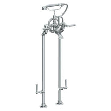 Load image into Gallery viewer, Watermark 206-8.3STP-S1A Paris Floor Standing Bath Set With Hand Shower &amp; Shut-Off Valves