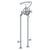 Watermark 206-8.3STP-V Paris Floor Standing Bath Set With Hand Shower & Shut-Off Valves