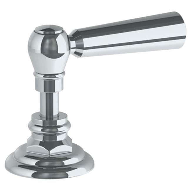 Watermark 206-DTC-S1A Paris Trim For Deck Mounted Valve. Porcelain Cross & Lever Buttons Engraved "Cold" - Parent