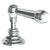 Watermark 206-DTD-S2 Paris Trim For Deck Mounted Valve. Plain Porcelain Button - Parent