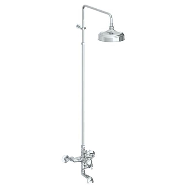 Watermark 206-EX7500-S1 Paris Wall Mounted Exposed Thermostatic Tub/ Shower Set