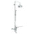 Watermark 206-EX9500-SWA Paris Wall Mounted Exposed Thermostatic Tub/ Shower With Hand Shower Set
