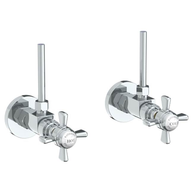 Watermark 206-MAS1-S1 Paris Lavatory Angle Stop Kit -1/2" Compression X 3/8" Od Compression