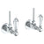 Watermark 206-MAS1-SWA Paris Lavatory Angle Stop Kit -1/2" Compression X 3/8" Od Compression