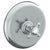 Watermark 206-P80-V Paris Wall Mounted Pressure Balance Shower Trim 7" Diameter