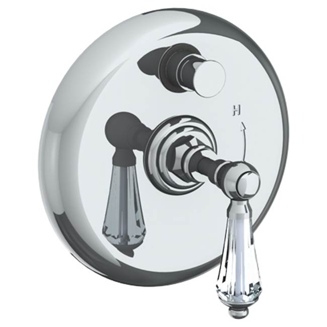 Watermark 206-P90-SWA Paris Wall Mounted Pressure Balance Shower Trim With Diverter 7" Diameter - Parent