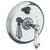 Watermark 206-P90-SWA Paris Wall Mounted Pressure Balance Shower Trim With Diverter 7" Diameter
